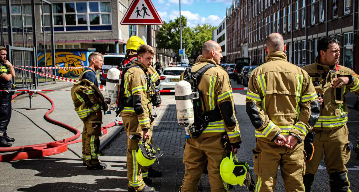 Politie en brandweer ingezet na dreiging