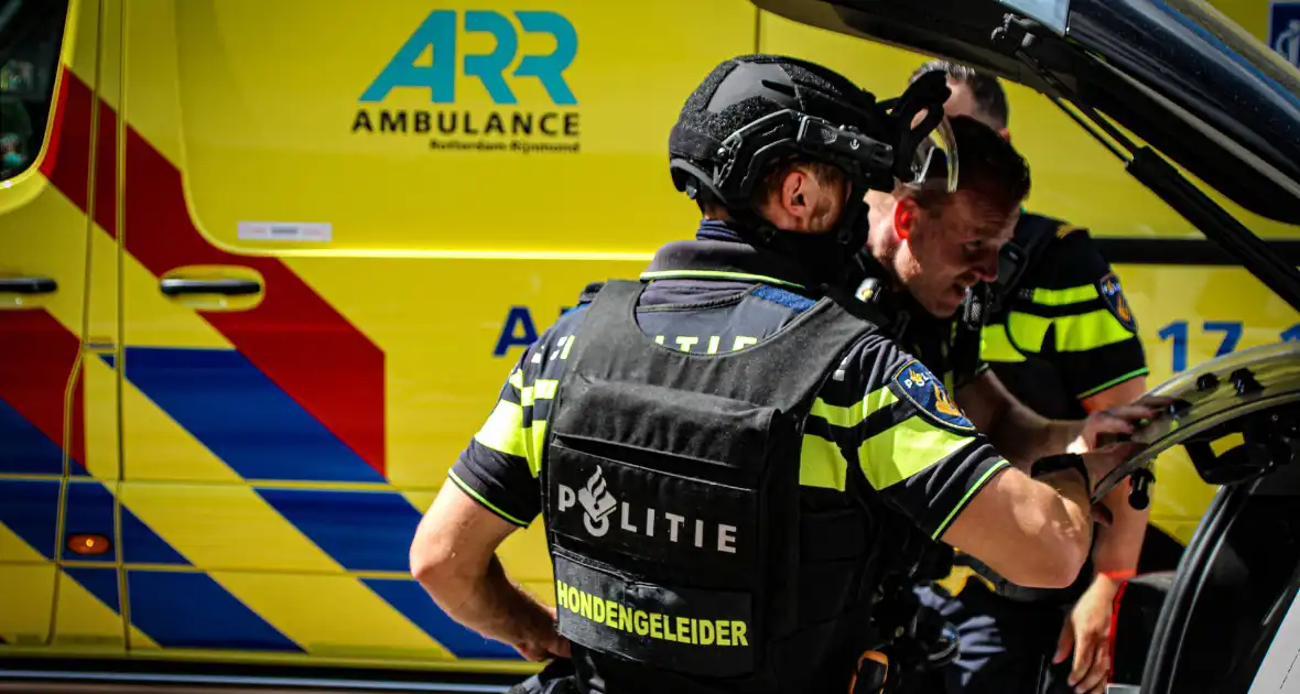 Politie en brandweer ingezet na dreiging - Foto 8