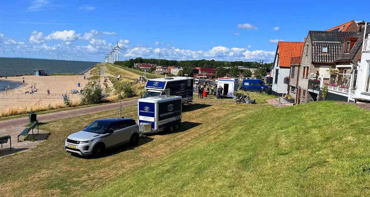 Diverse teams bij oefening in actie