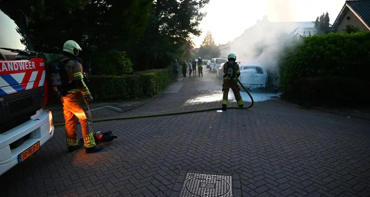Voertuigbrand snel geblust