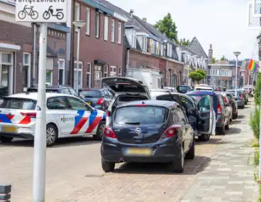Politieactie na ruzie met wapenmelding