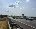 Aanrijding met letsel op snelweg