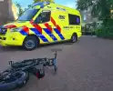 Botsing tussen fatbike en fiets
