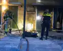 Woningbrand veroorzaakt schade