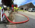 Kampvuur breidt zich uit en brandweer blaast brand snel uit