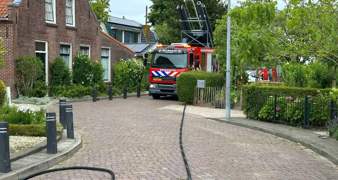 Brandweer forceert deur wegens gaslucht - Foto 2