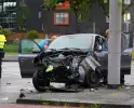 Drie gewonden bij ongeval tussen auto en bestelbus