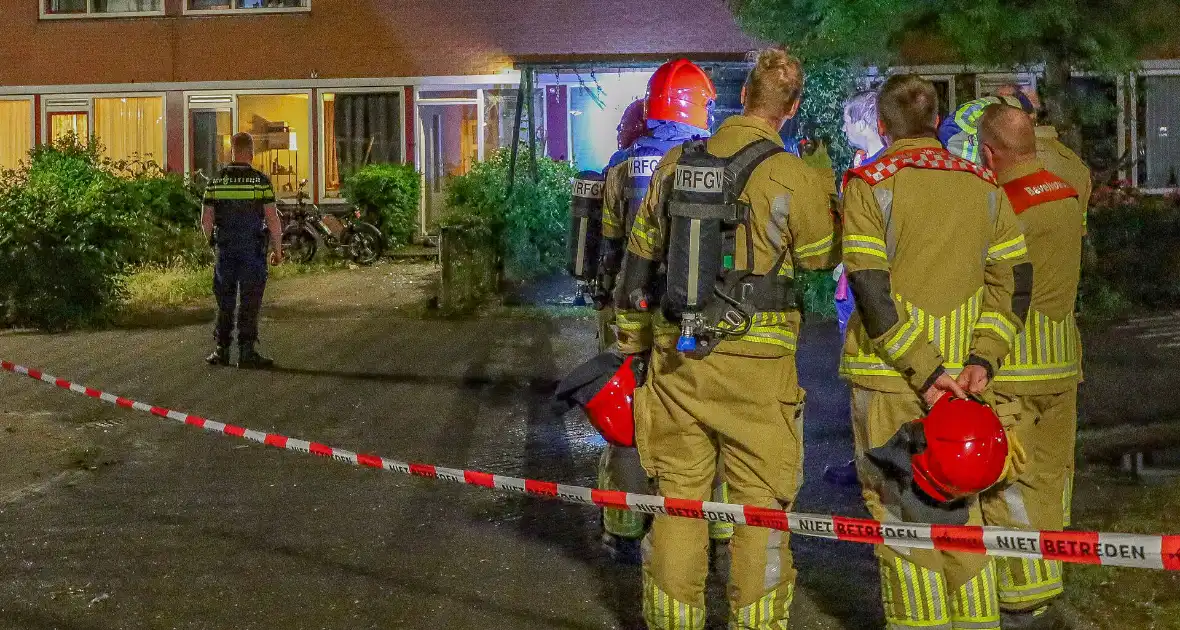 Explosie en brand verontrusten omwonenden