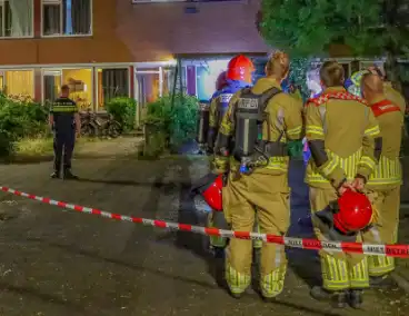 Explosie en brand verontrusten omwonenden