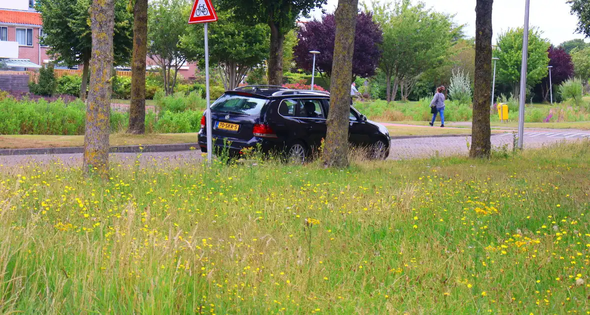 Fietser aangereden door sleepkabel - Foto 1