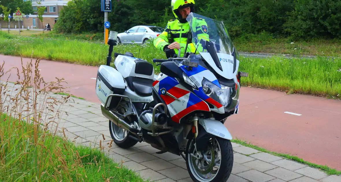 Fietser aangereden door sleepkabel - Foto 2