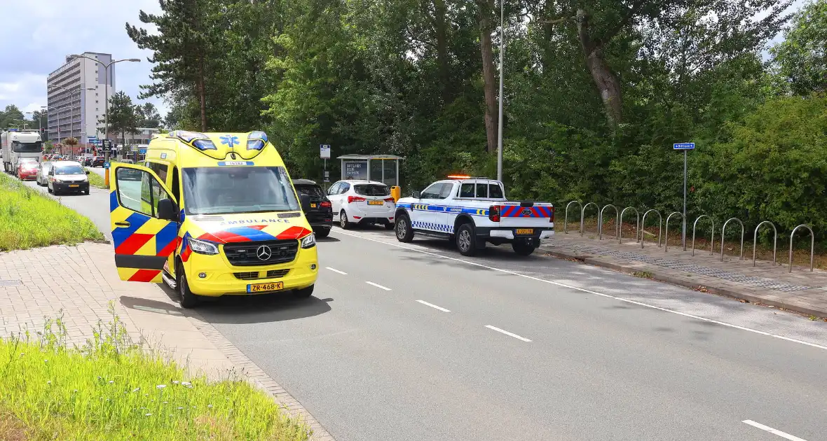 Fietser aangereden door sleepkabel - Foto 5