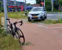 Wielrenner aangereden op kruising