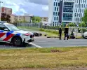 Verkeerslichten buiten werking door klap