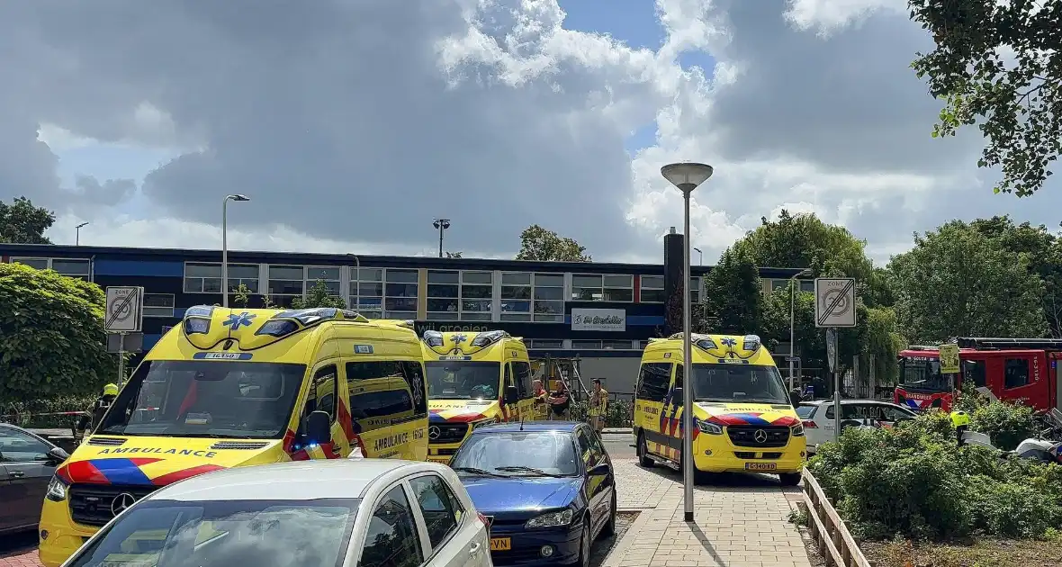 Traumaheli en hulpdiensten massaal ingezet