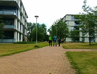 Brand in flatwoning door vergeten pan