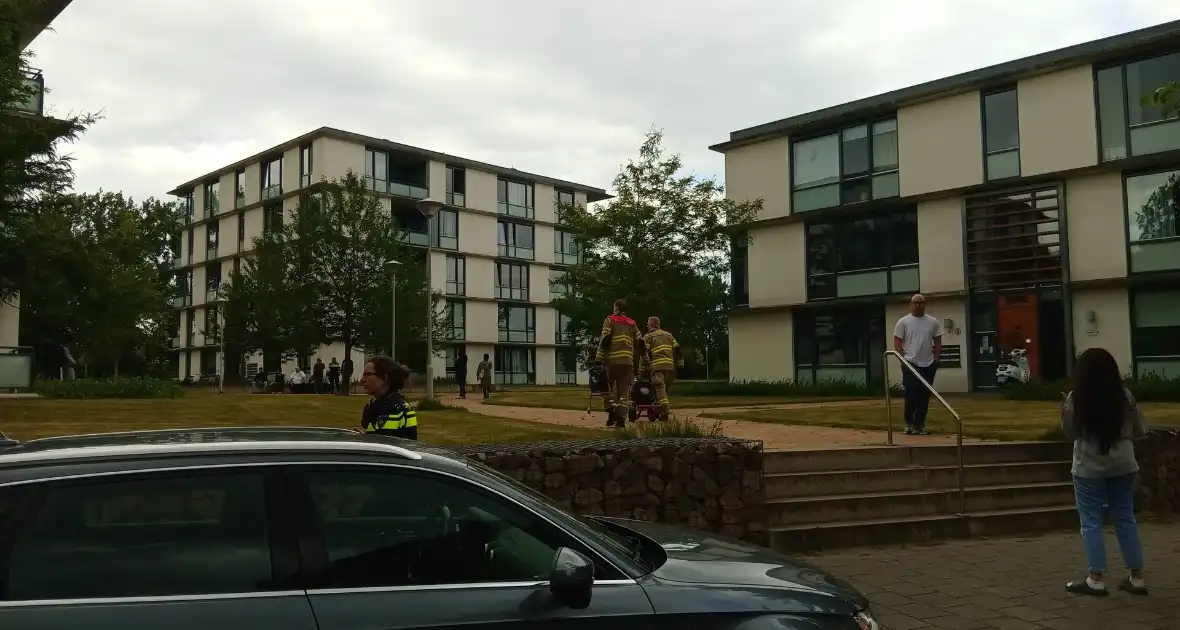 Brand in flatwoning door vergeten pan - Foto 1