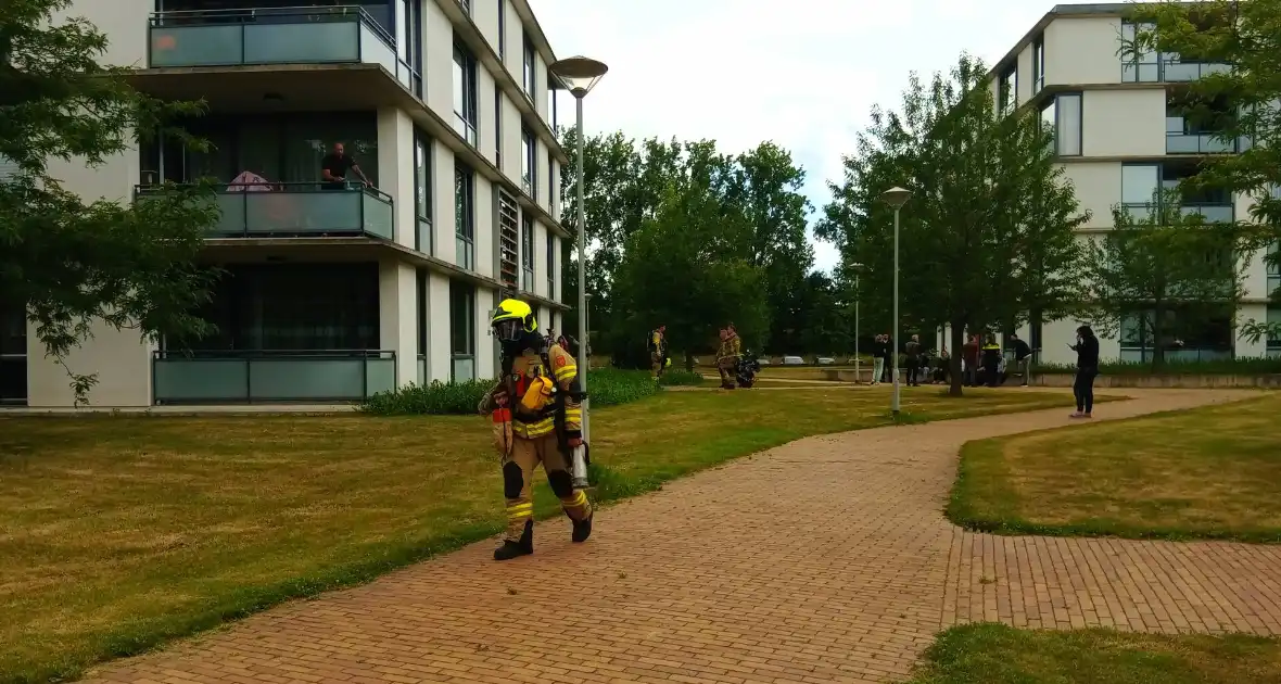 Brand in flatwoning door vergeten pan - Foto 5
