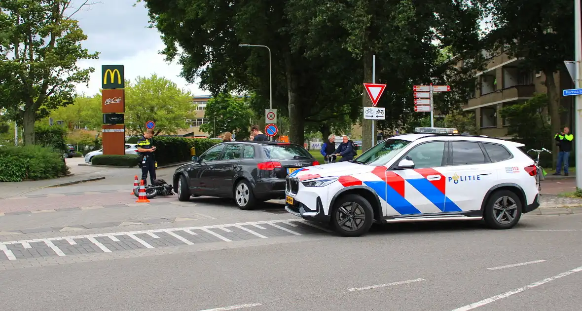 Fatbike geschept door auto bij afslag - Foto 2