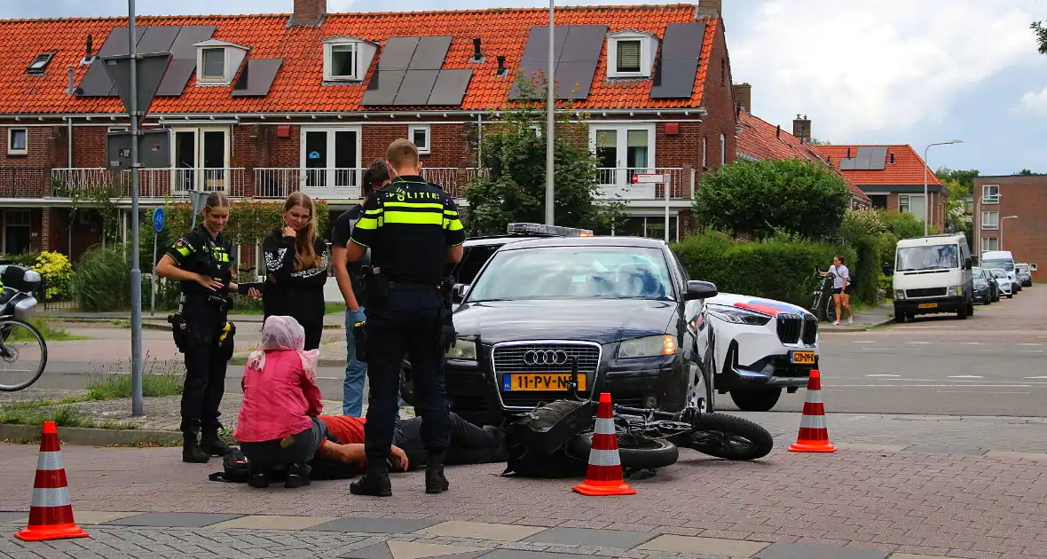 Fatbike geschept door auto bij afslag - Foto 4