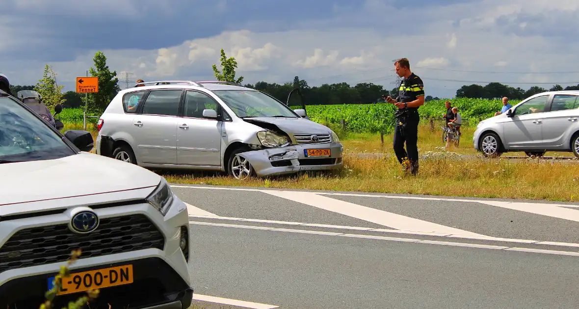 Kettingbotsing leidt tot veel schade