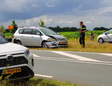 Kettingbotsing leidt tot veel schade