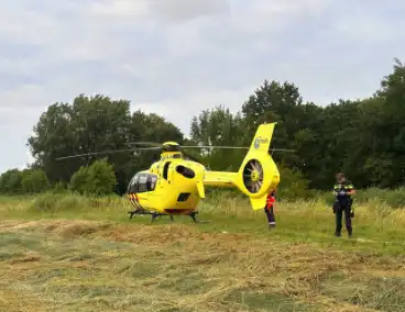 Helikopter ingezet voor medische situatie