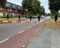 Schietpartij na voorbijrijden auto, politie doorzoekt straat