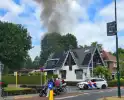 Brand in bijgebouw snel opgeschaald