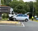 Aanrijding vrachtwagen en auto