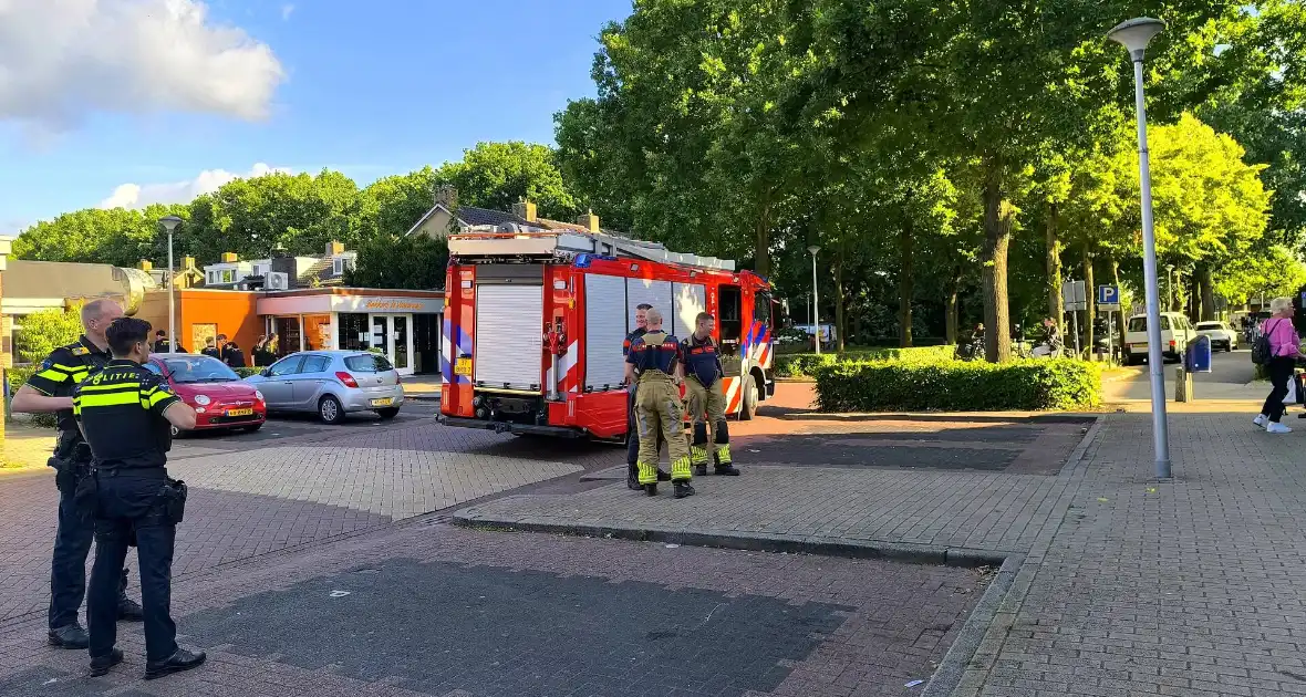 Supermarkt ontruimd vanwege vreemde lucht