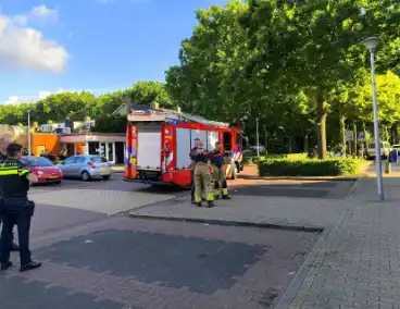 Supermarkt ontruimd vanwege vreemde lucht