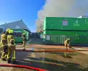 Zeer grote brand op industriegebied