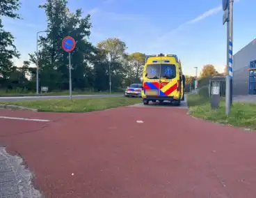 Gewonde na valpartij met fiets
