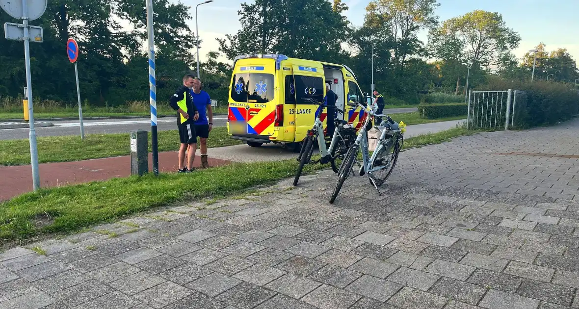 Gewonde na valpartij met fiets - Foto 1