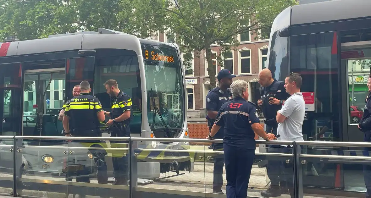 Trams botsen op elkaar - Foto 2