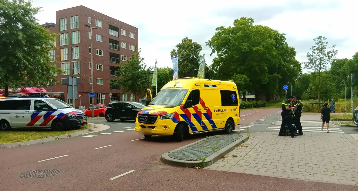 Politie stelt scootmobiel veilig na valpartij