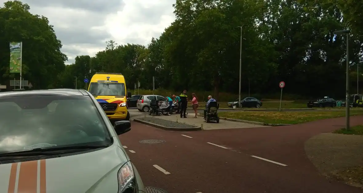 Politie stelt scootmobiel veilig na valpartij - Foto 2