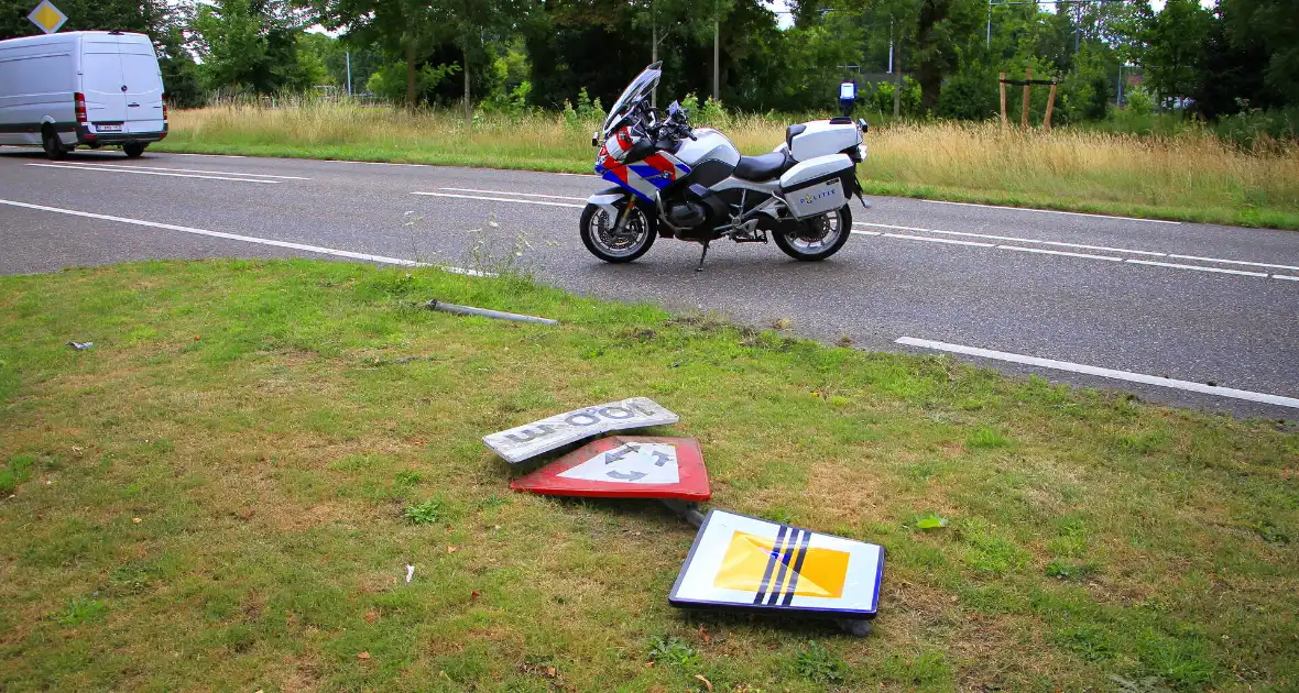 Bestuurder onwel tijdens rijden, aanrijding met letsel - Foto 15