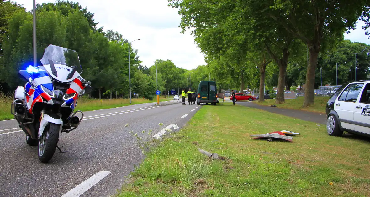Bestuurder onwel tijdens rijden, aanrijding met letsel - Foto 9