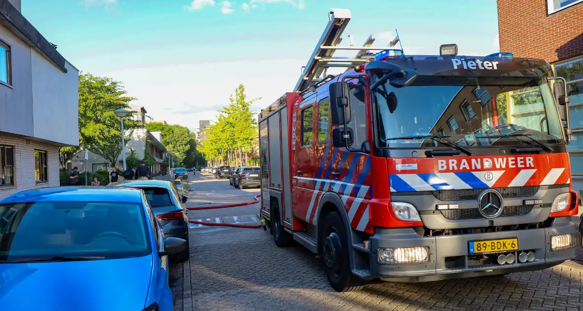 Brand in technische ruimte snel geblust