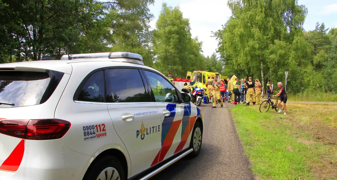 Traumateam ingezet voor ernstig ongeval met wielrenner - Foto 2