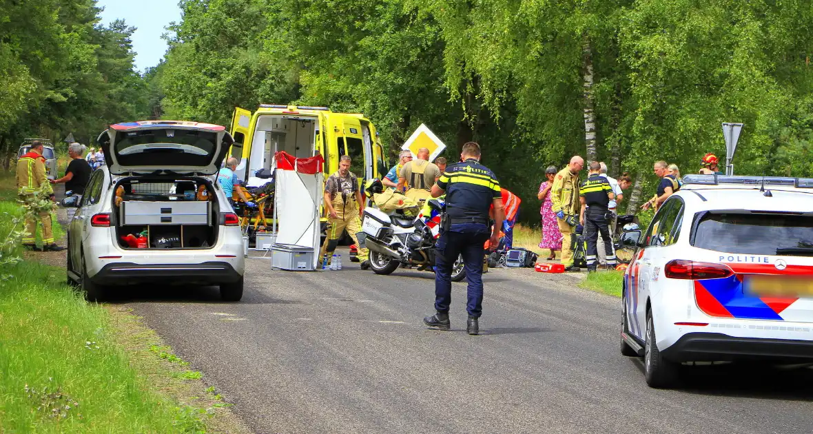 Traumateam ingezet voor ernstig ongeval met wielrenner - Foto 5