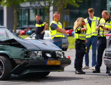 Gewonde bij ongeval met twee auto's