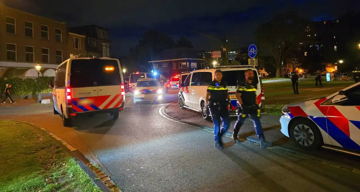 Grote politie-inzet wegens onrust