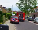 Afvalbrand bij woning trekt veel bekijks