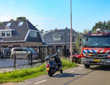 Woningbrand leidt tot grote inzet van hulpdiensten