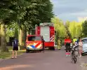 Woningbrand ontstaan door pan op vuur