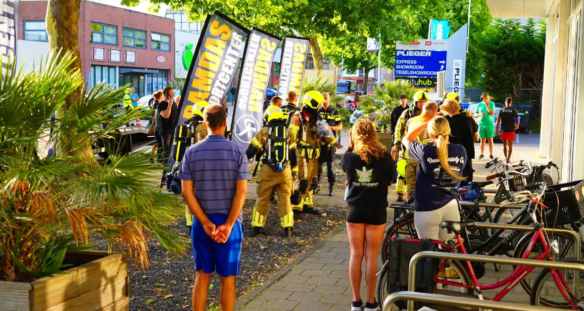 Brand in sauna van sportschool - Foto 2
