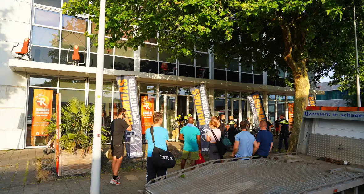 Brand in sauna van sportschool - Foto 3
